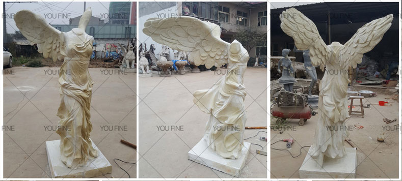 Famous art sculptures reproduction winged victory of samothrace