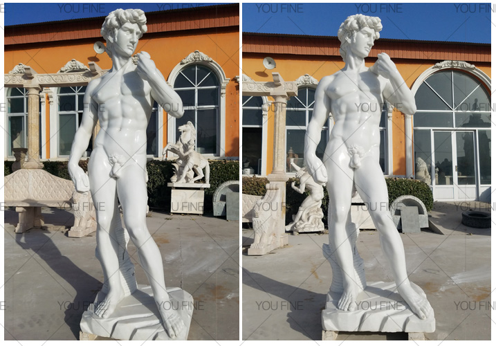 Famous art sculptures reproductions David statue
