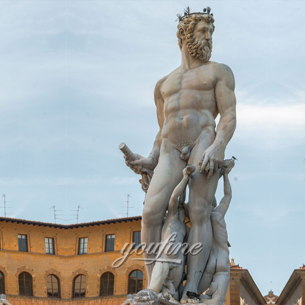 Best marble sculptures life size Poseidon statue for sale