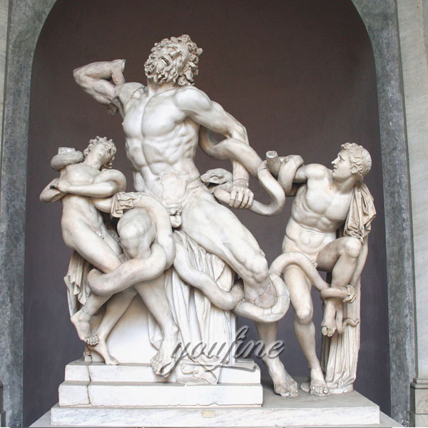 Famous art sculptures of Laocoon and His Sons for sale