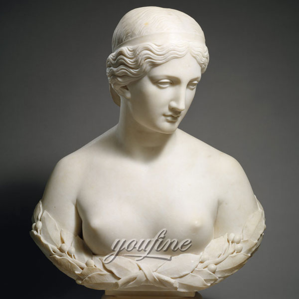 Famous bust marble sculptures of harriet hosmer daphne for home decor