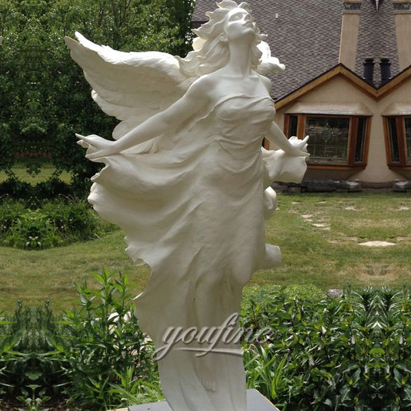 Famous large sexy angels statues for garden decor